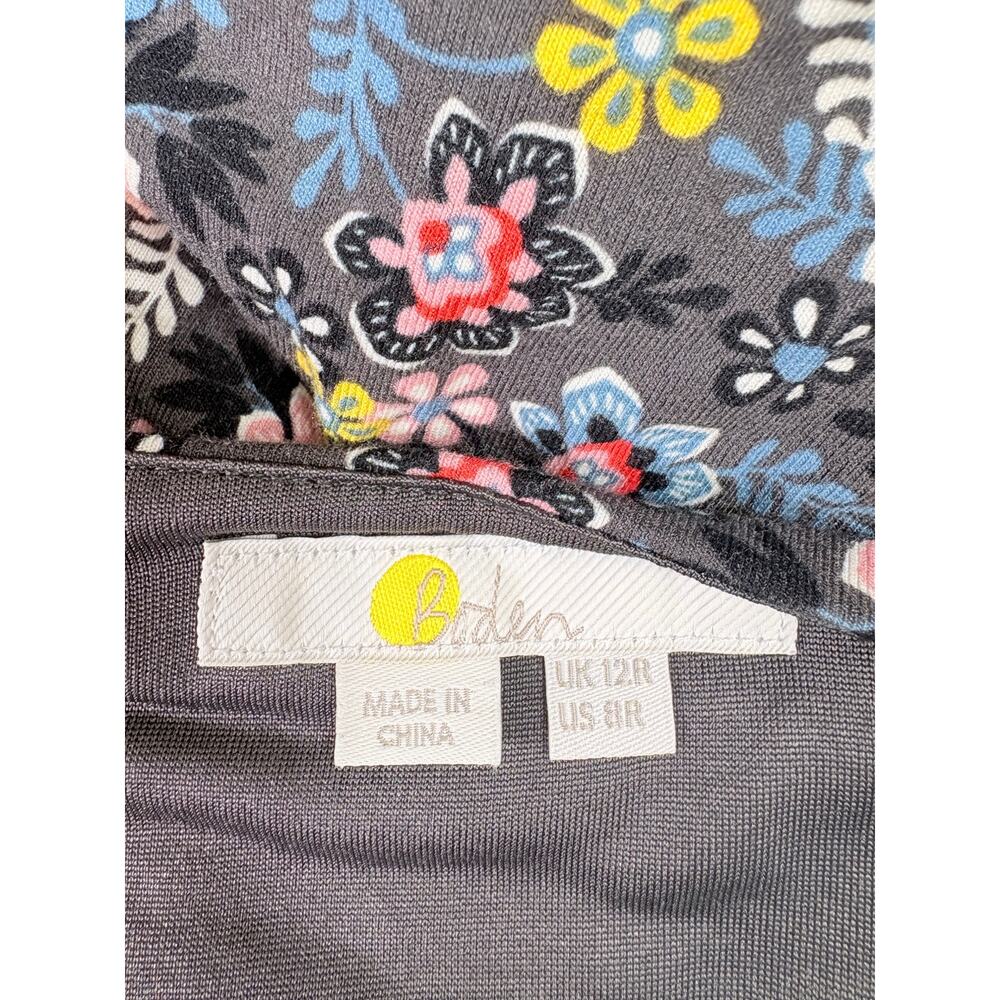 Boden Floral Smocked Maxi Dress US 8 Cottagecore Boho Anthropologie Style Maxi - Picture 3 of 13